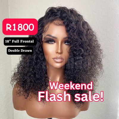 18 Inch Double Drawn Curls