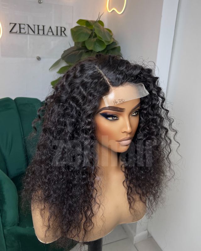16 inch Double Drawn Glueless Curls