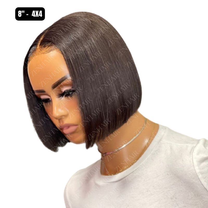 8 inch Bob - Glueless - Single drawn