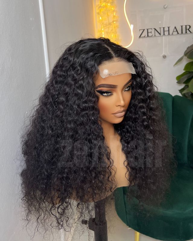20 inch 4x4 Double Drawn Curls - Glueless