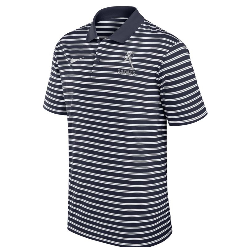 AN44 Victory Stripe Polo Navy - X/Saints