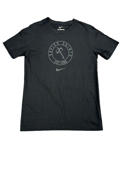 YN9 Youth Nike SS Tee Xavier Circle Black
