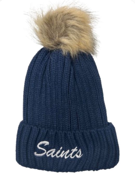 HP5 Faux Fur Pom Beanie