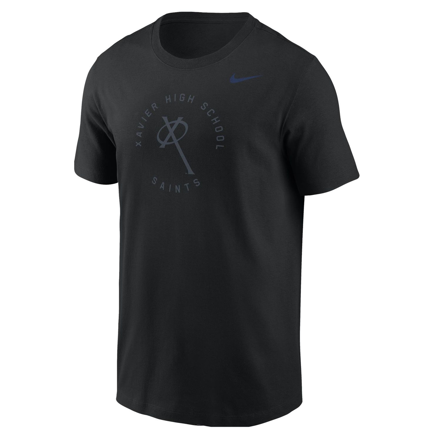 AN64 Nike SS Tee Black Circle Xavier, Size: S