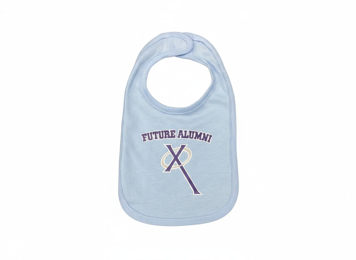 YR6 Baby Bibs - Future Alumni Light Blue