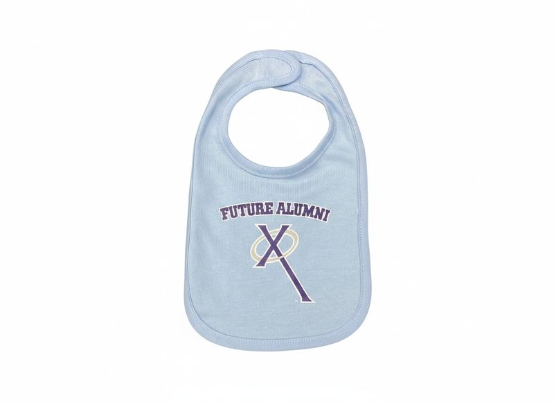 YR6 Baby Bibs - Future Alumni Light Blue