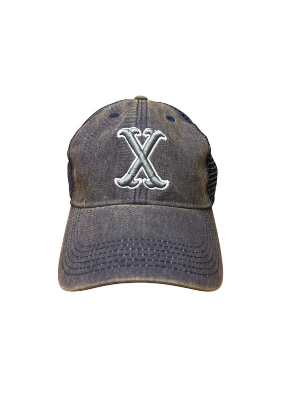 HL4 Legacy Old Favorite Trucker Cap - Navy/Navy - X Puff
