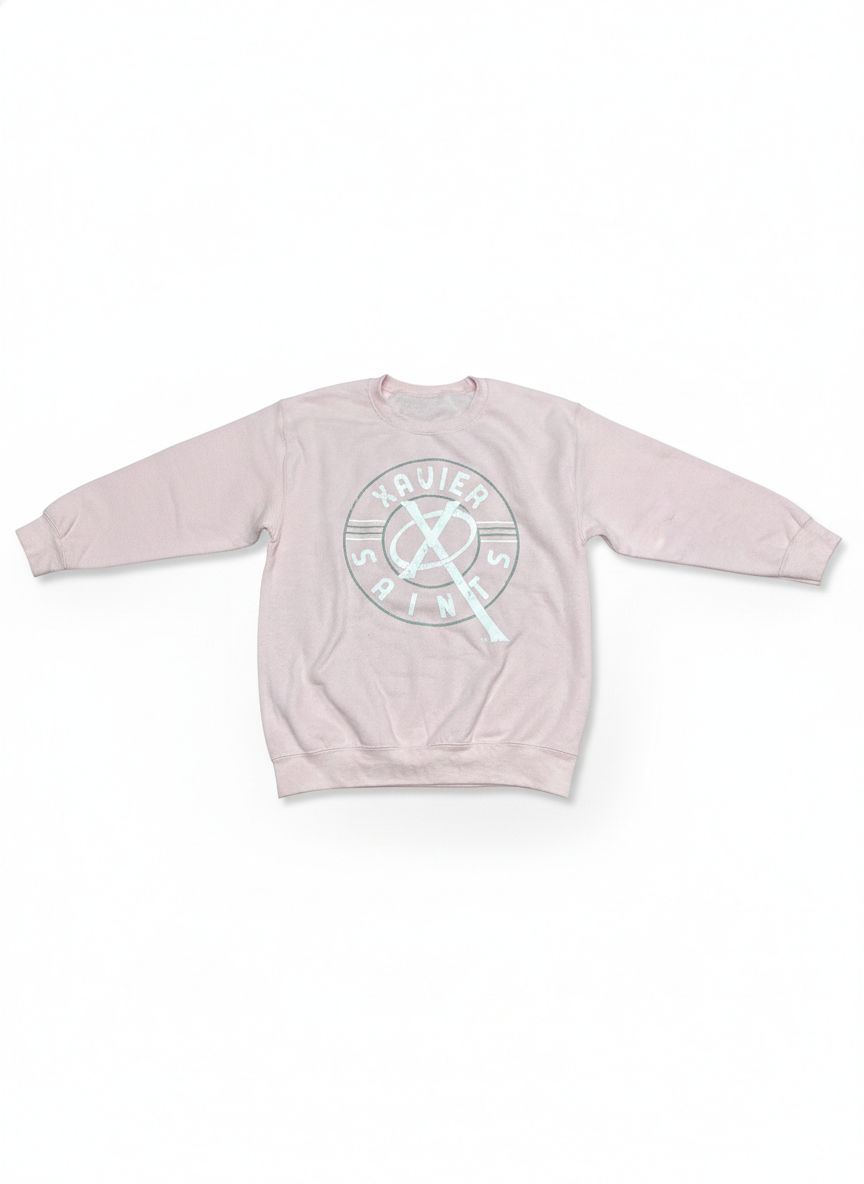 AG25 Crew Sweatshirt - Light Pink