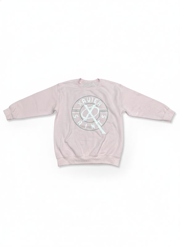 AG25 Crew Sweatshirt - Light Pink