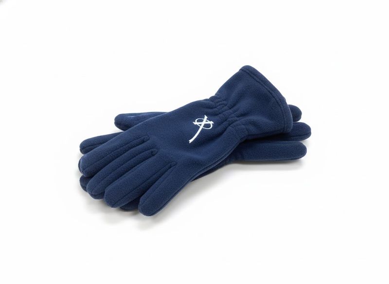 N80 Fleece Gloves - Navy