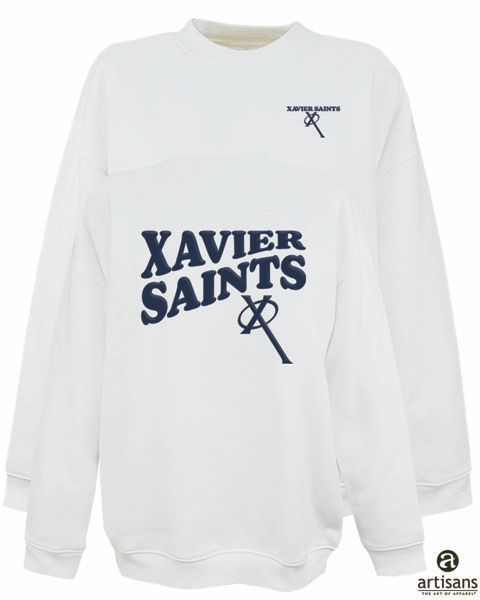 LA3 Sully Drop Shoulder Crew - Puff Ink Xavier