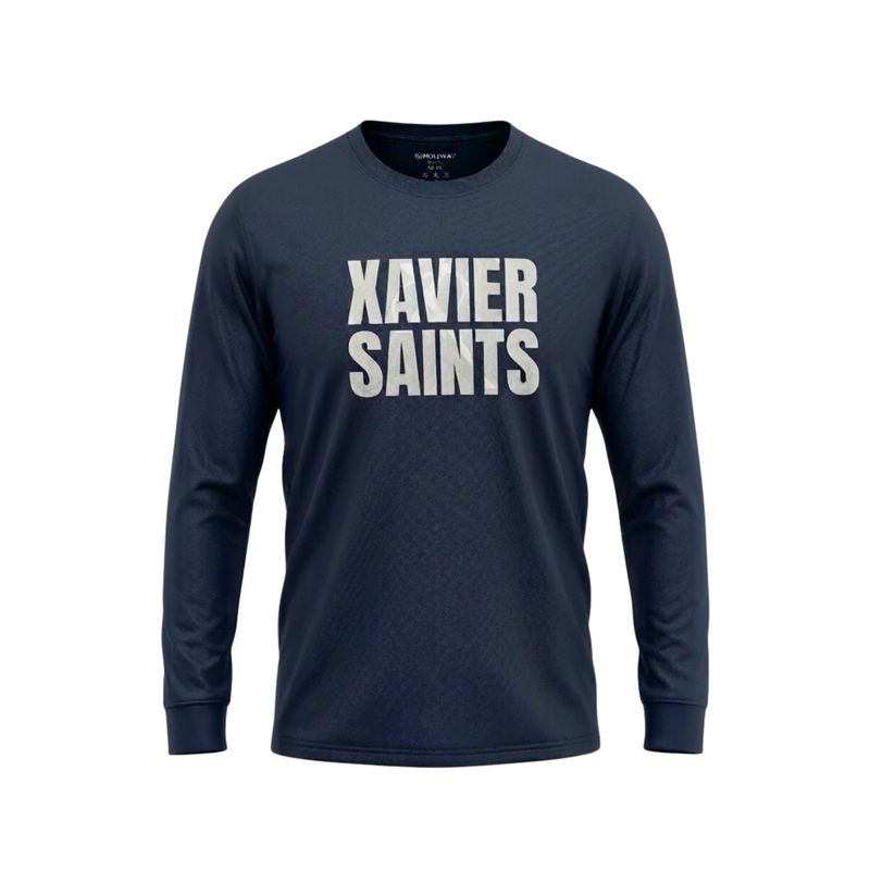 AH6  Holloway Momentum L/S Tee - Navy