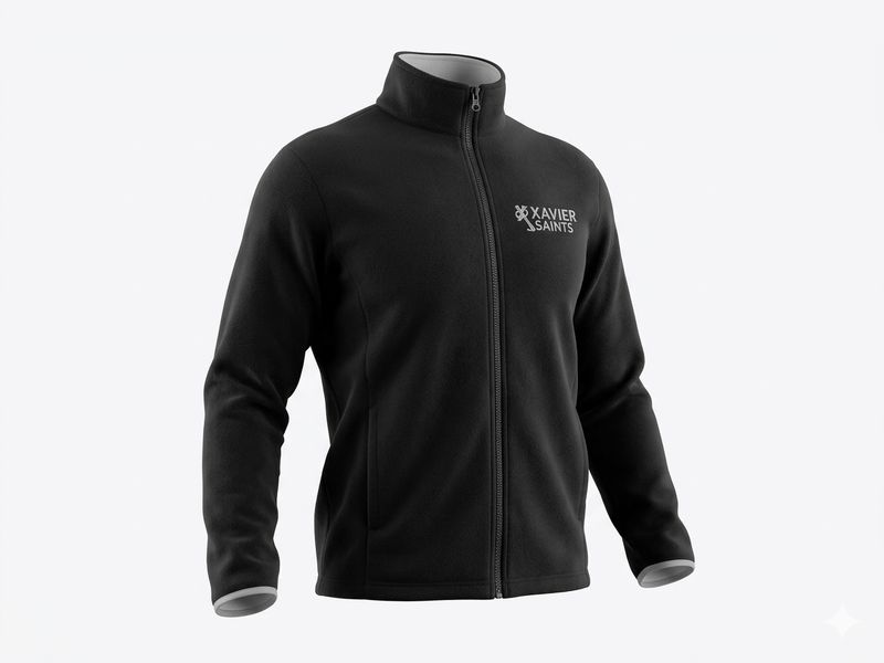 AM2 MicroLite Fleece FZ Jacket - Black