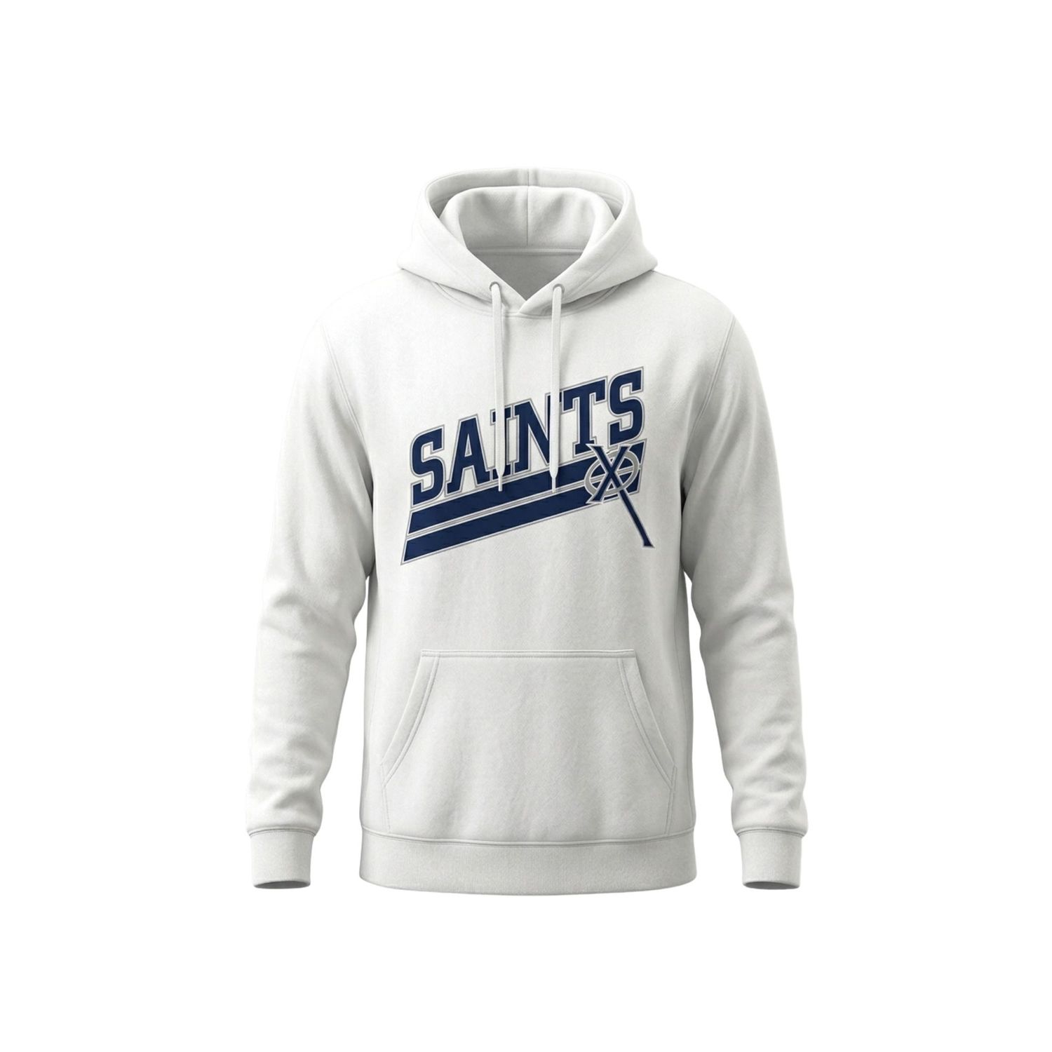 AG48 Saints Hooded Sweatshirt - White