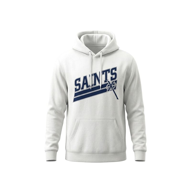 AG48 Saints Hooded Sweatshirt - White