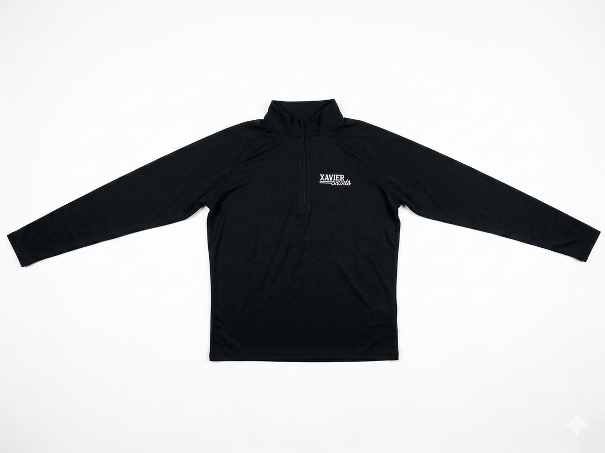 AS2 Sport Wick Stretch 1/4 Zip Pullover - Black
