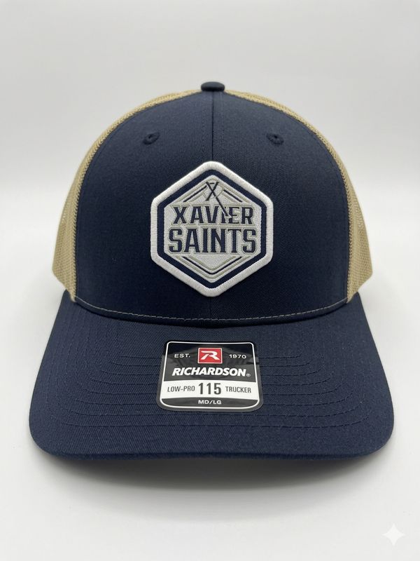 HR5 - Trucker Patch Hat - Navy/Khaki