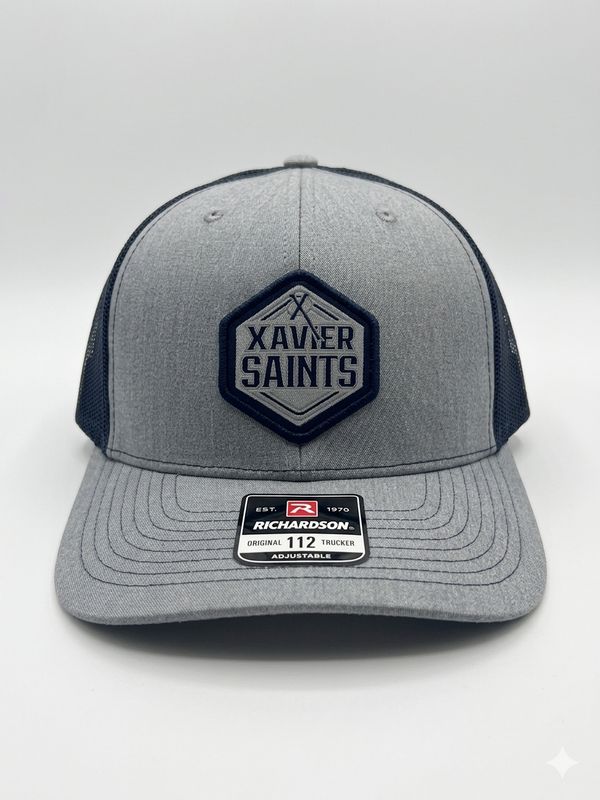 HR4 - Trucker Patch Hat - Grey/Navy