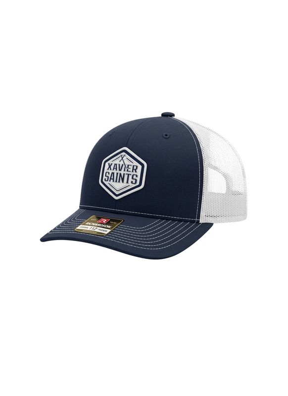 HR6 - Trucker Patch Hat - Navy/White