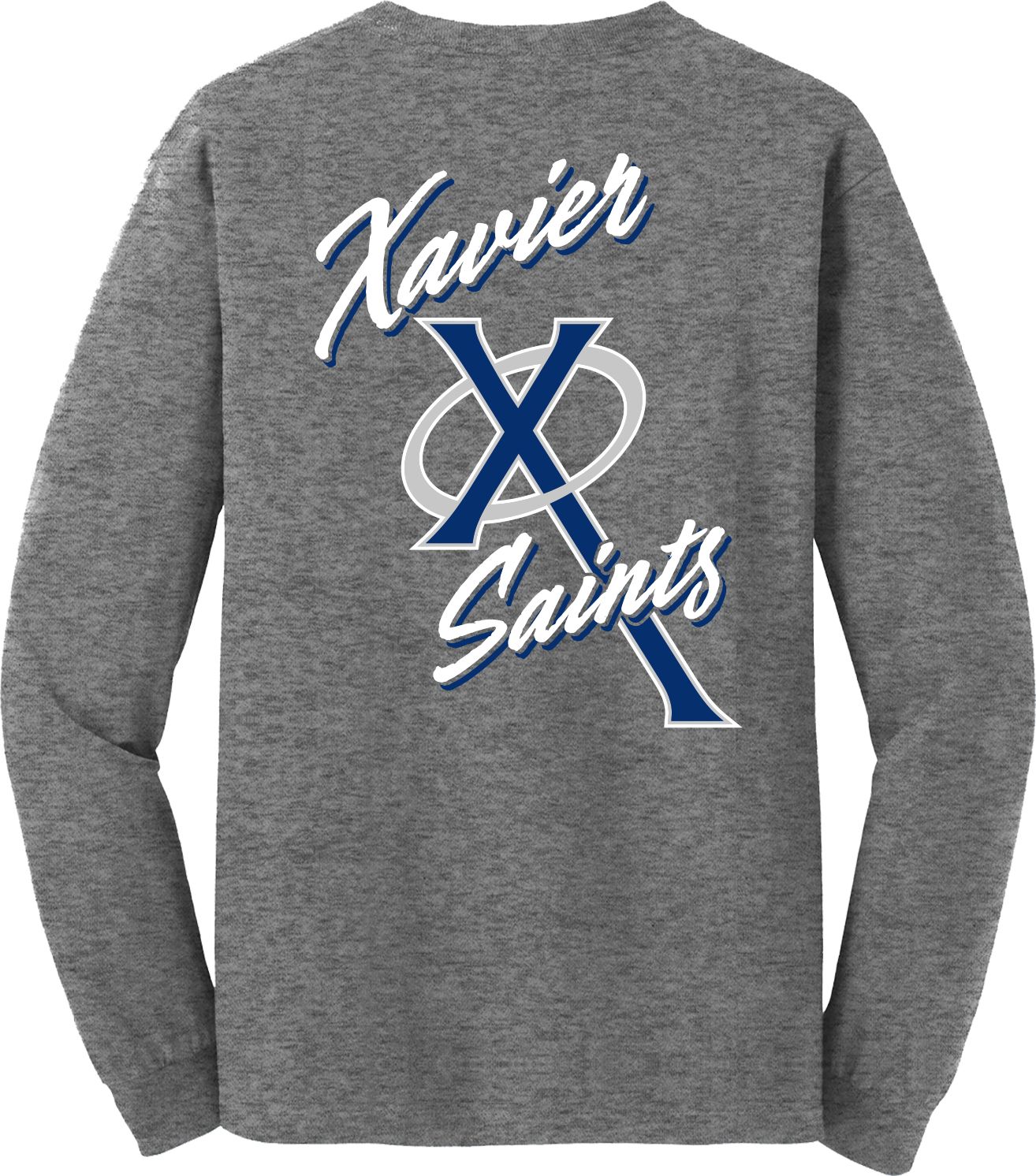 AG2 College House L/S Tee - Heather Grey, Size: S