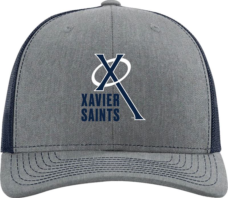 HR12 - Snapback Trucker Cap - Grey/Navy