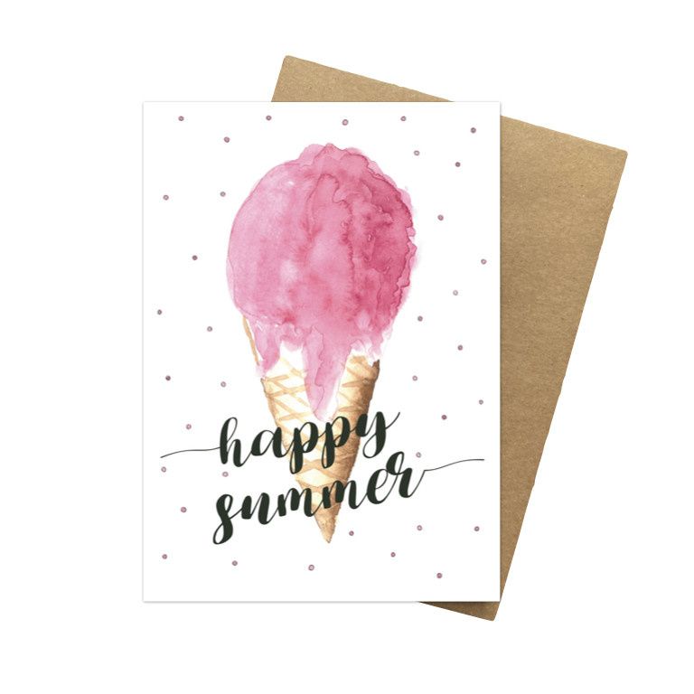 Stéphanie Renière - Greeting Card - Léa 4