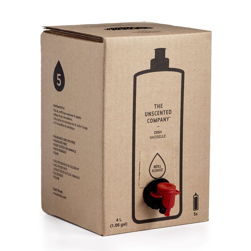 The Unscented Company - Dish Soap - 4L