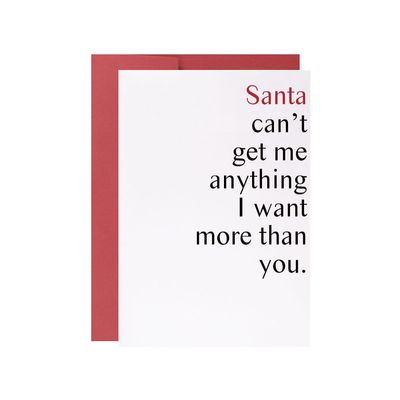 Masimto - Greeting Card - 072 Santa Can’t