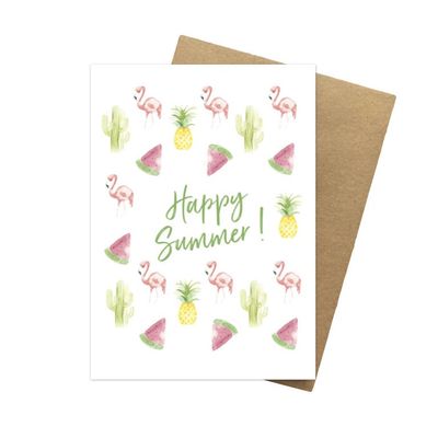 Stéphanie Renière - Greeting Card - Oahu 3