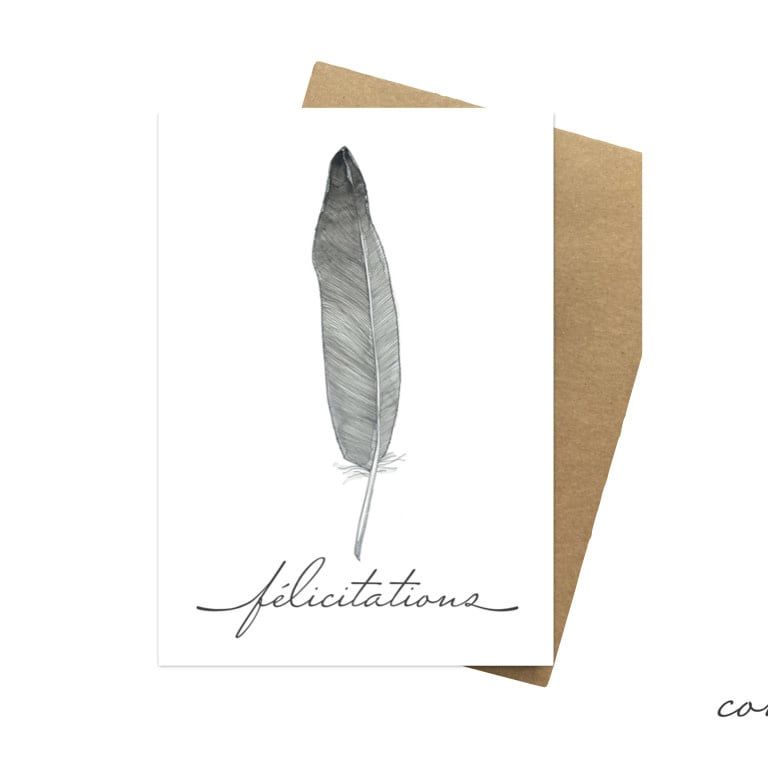 Stéphanie Renière - Greeting Card - Véronique 2