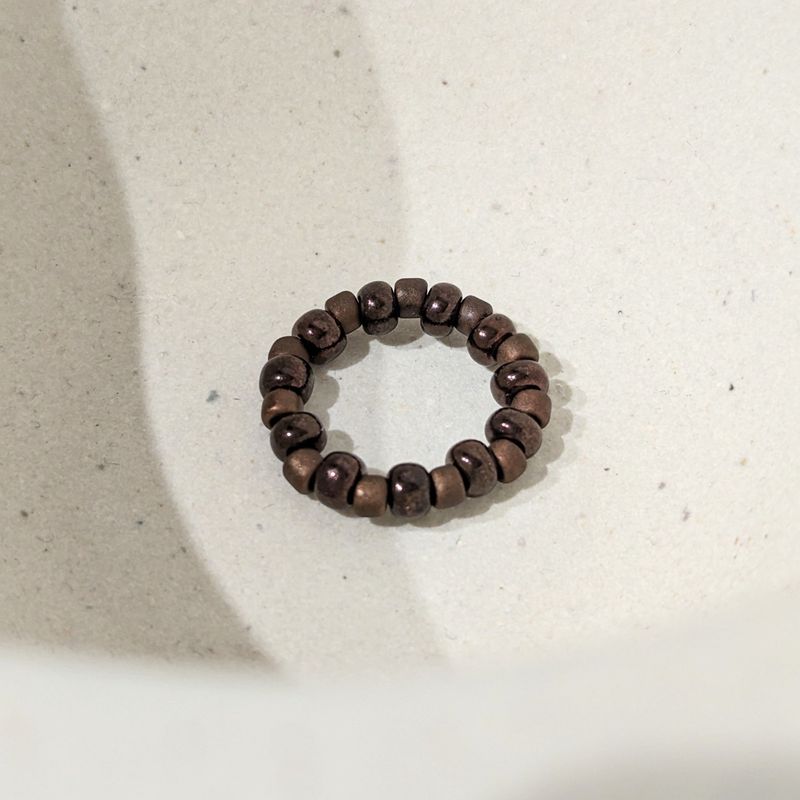 MYS - Ring - Brown Two Tones