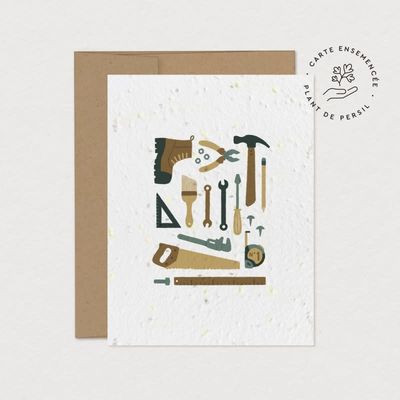 Mimosa - Greeting Card - Tools