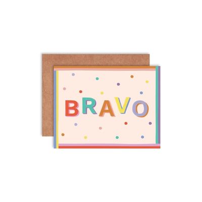 Marlone - Greeting Card - Bravo