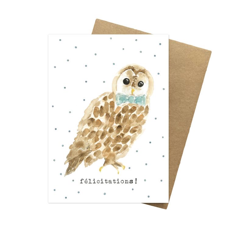 Stéphanie Renière - Greeting Card - Hector 6