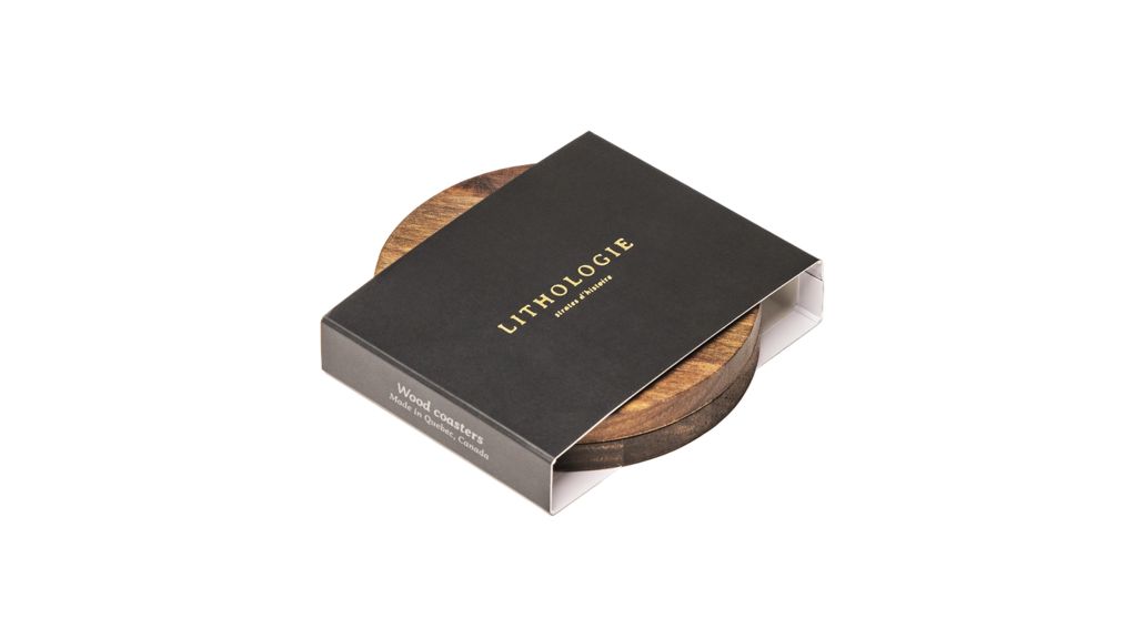 Lithologie - Walnut Coasters (2)