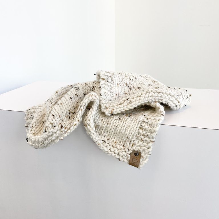 Knitalie Co. - Baby Blanket - Antique