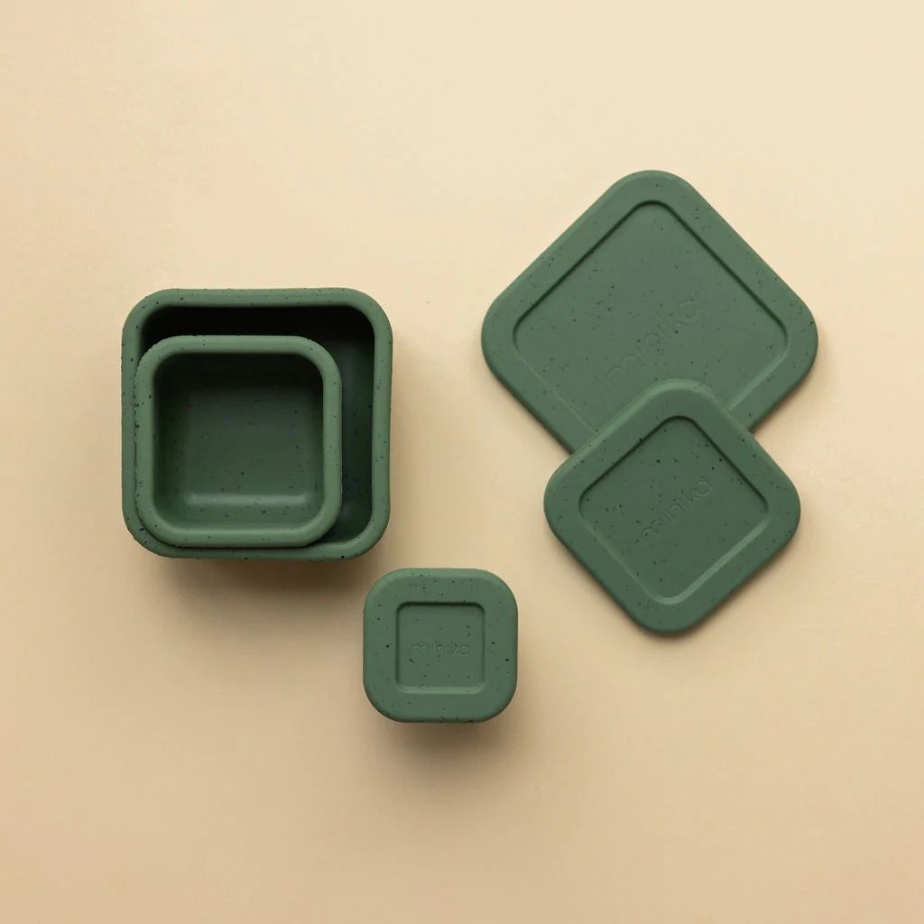 Minika - Snack Containers (3) - Feuille