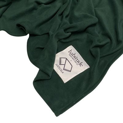 Habitude x Juste Cela - Blanket - Green