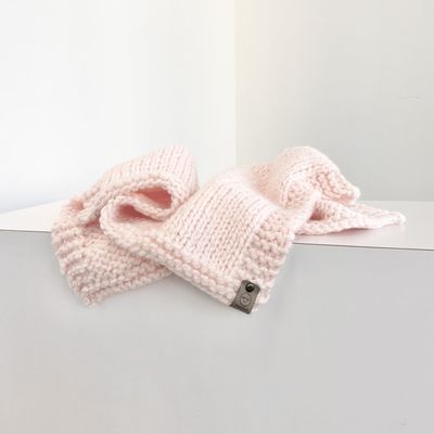 Knitalie Co. - Baby Blanket - Pink