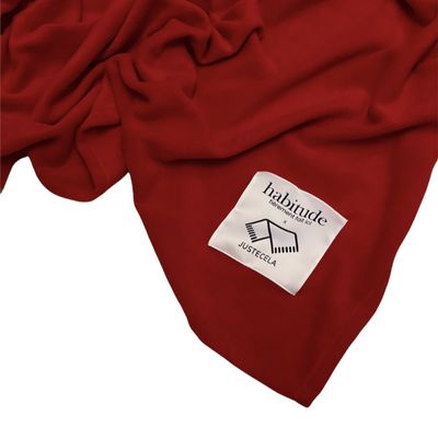 Habitude x Juste Cela - Blanket - Red