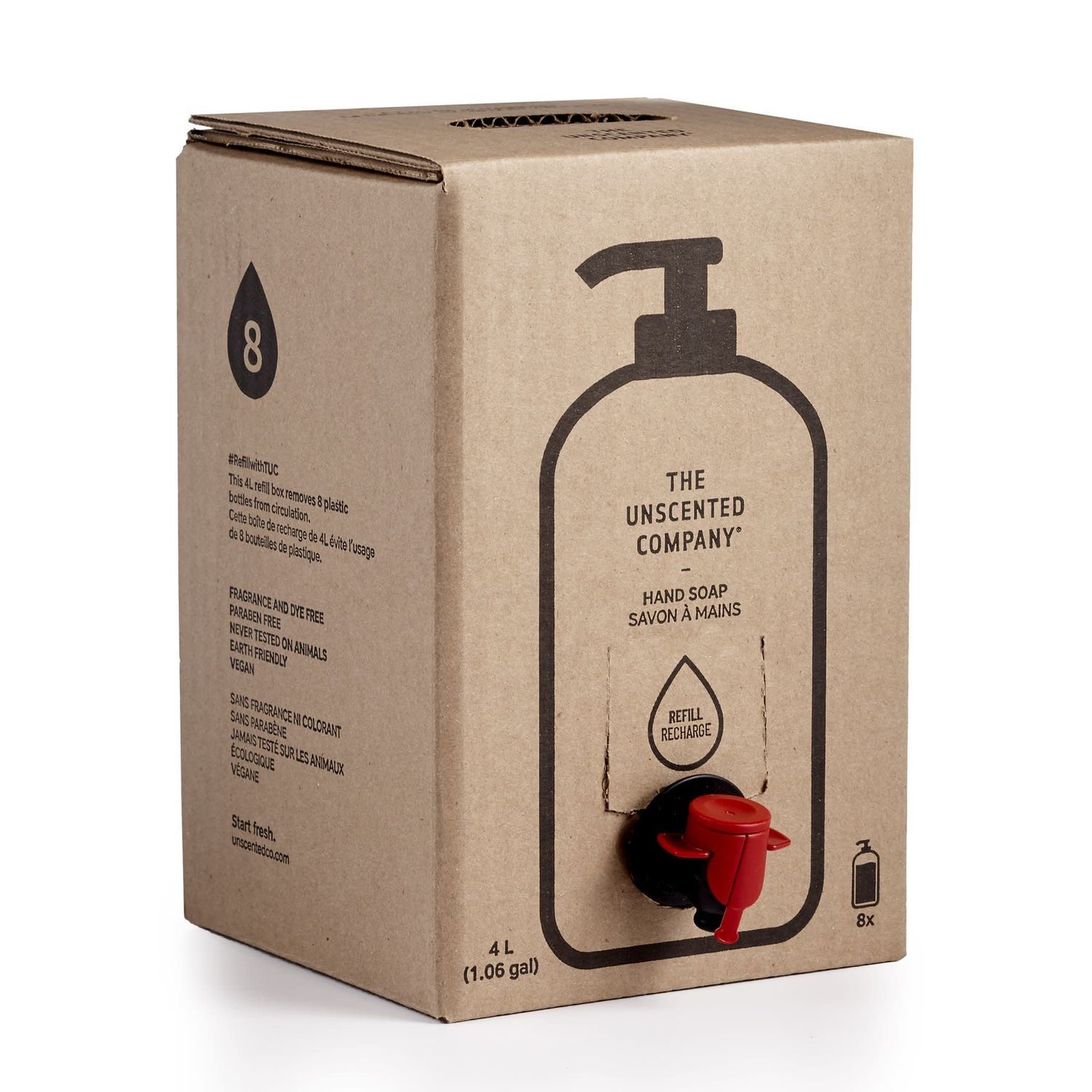 The Unscented Company - Hand Soap - 4L