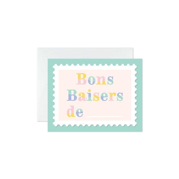 Marlone - Greeting Card - Bon Baisers