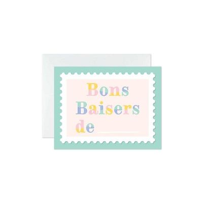 Marlone - Greeting Card - Bon Baisers