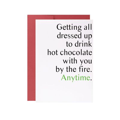 Masimto - Greeting Card - 070 Hot Chocolate