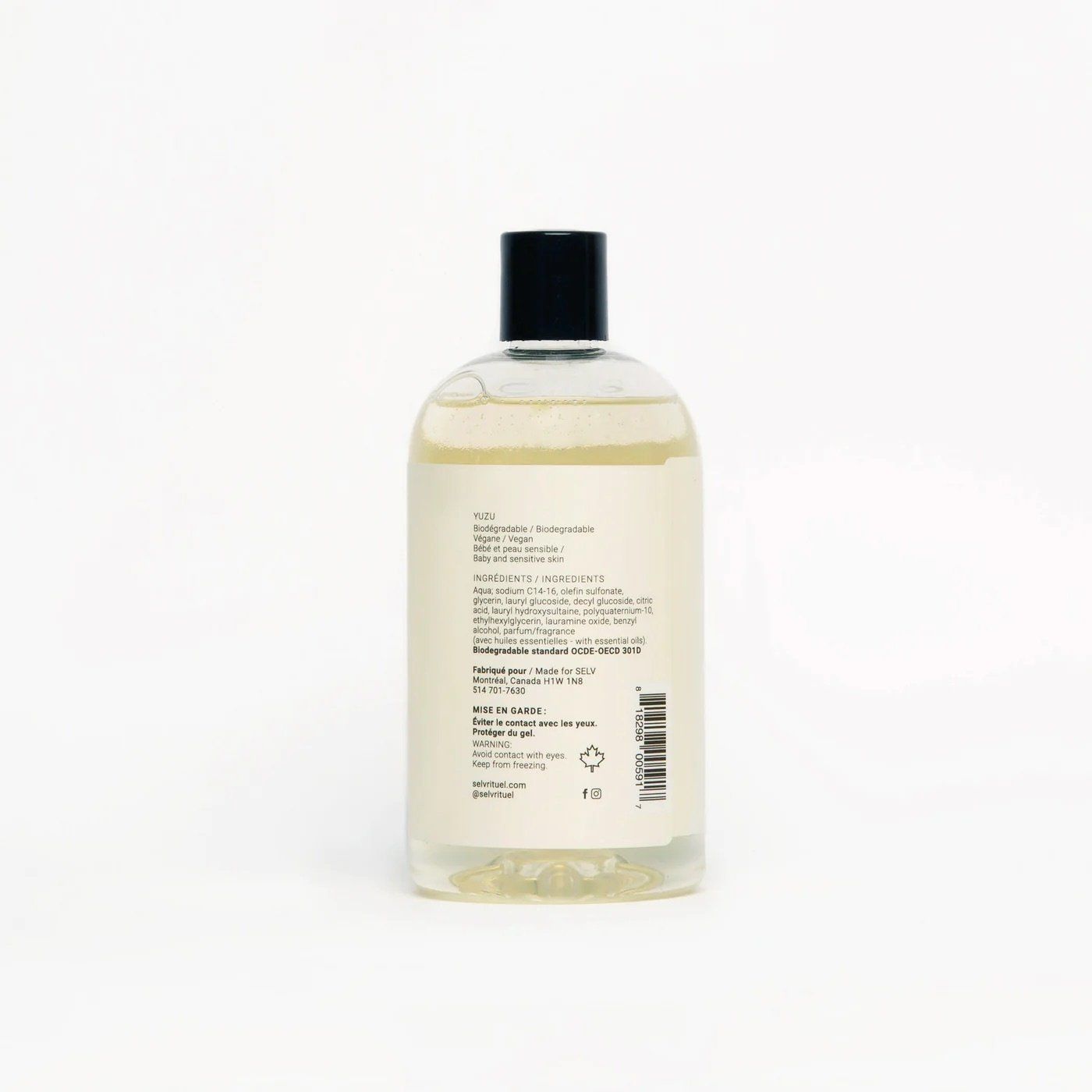 SELV - Body Hair Bath Soap - Fruity Mini Ritual