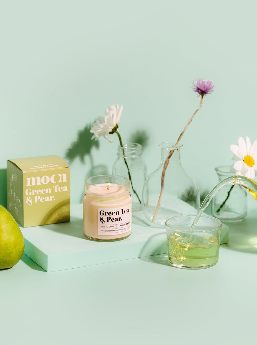 Moonday - Candle - Green Tea &amp; Pear