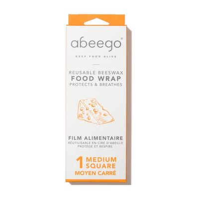 Abeego - Beeswax Food Wrap - 1 Medium Square