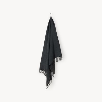 Pokoloko - Stonewashed Waffle Towel - Charcoal