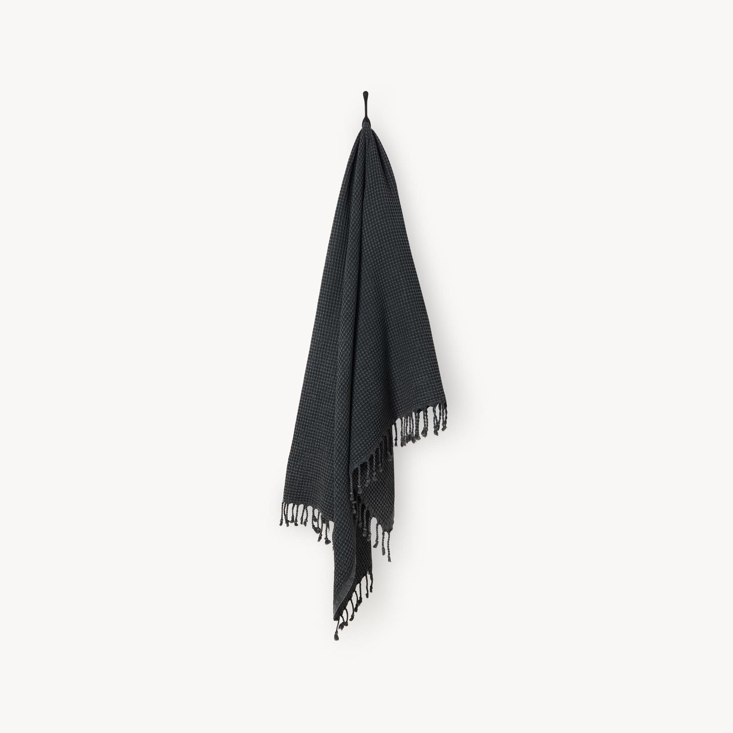 Pokoloko - Stonewashed Waffle Towel - Charcoal