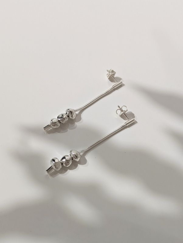 Claudine Moncion - Ea-Melt03 - Sterling Silver
